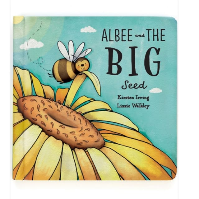 Jellycat Book-Albee & The Big Seed