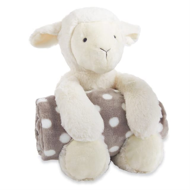 MP Plush with Blanket Set-Lamb