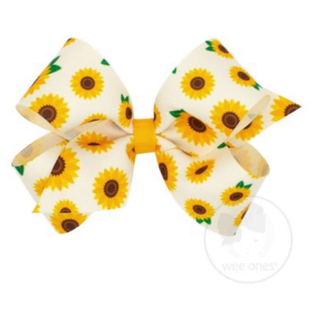 WO Medium Harvest Bow-Sunflower
