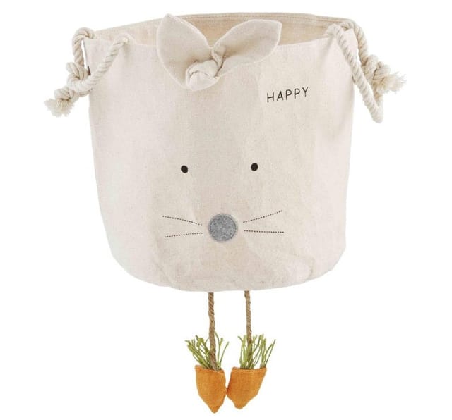 MP Bunny Dangle Legs Bucket-Asst.