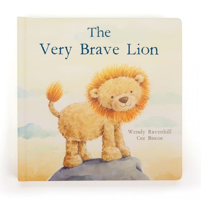Jellycat Book-The Very Brave Lion