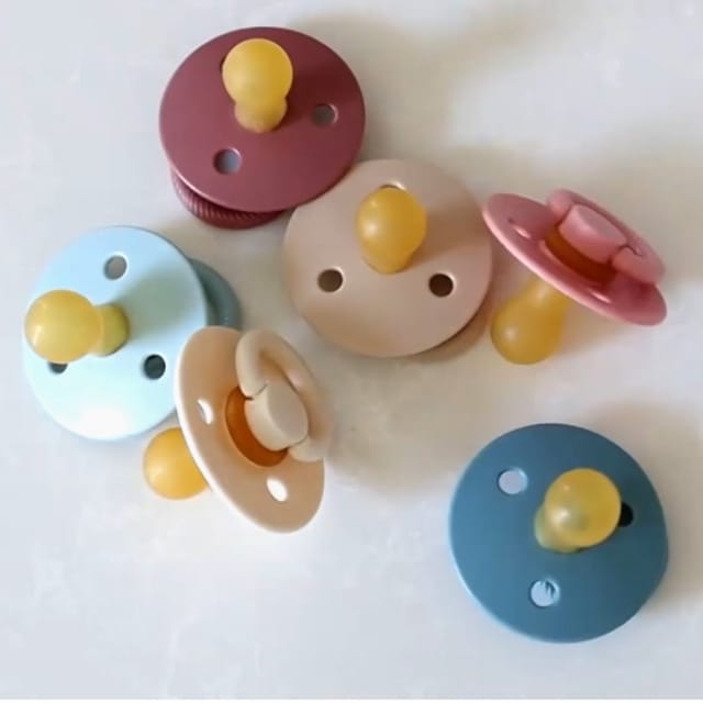 IR Itzy Soother Natural Rubber Pacifier Set-Asst.