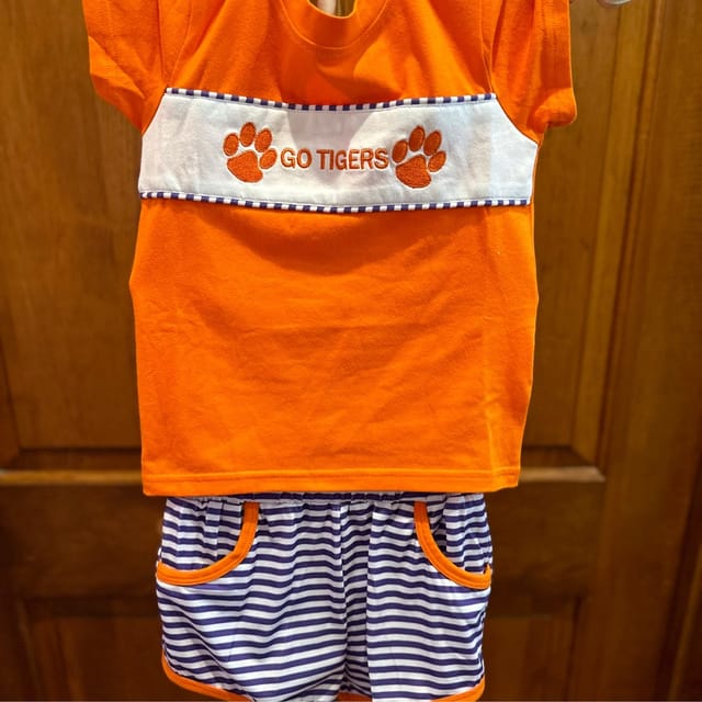 OP 2Pc Clemson Short Set