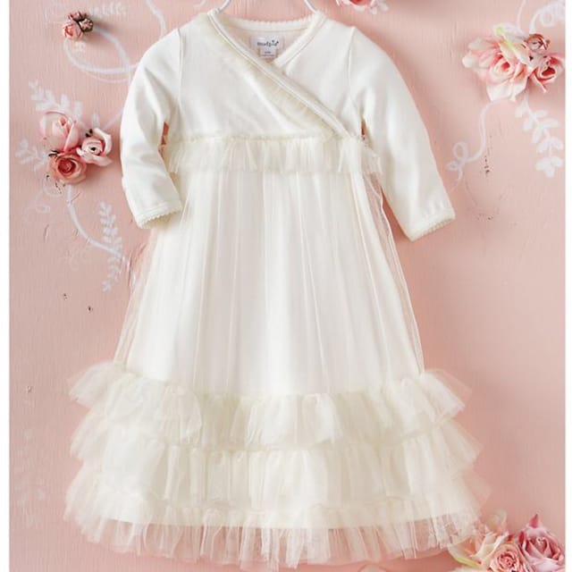 MP Tiered Mesh Gown