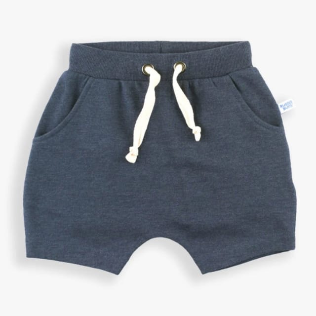 RB Jogger Shorts-Heather Navy