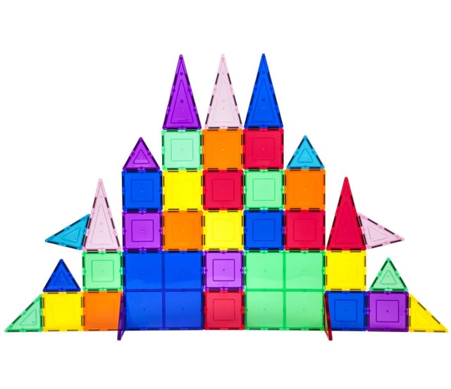 PT Magnetic Tile Set-61 piece Set