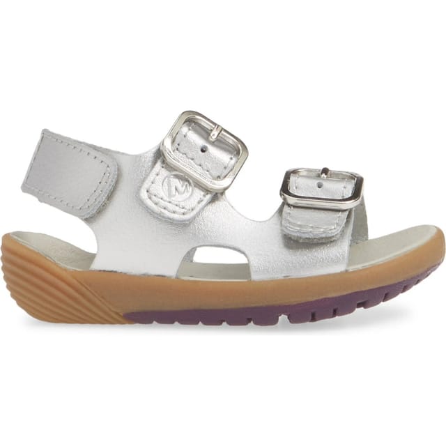 Merrell Bare Steps Sandal-Silver