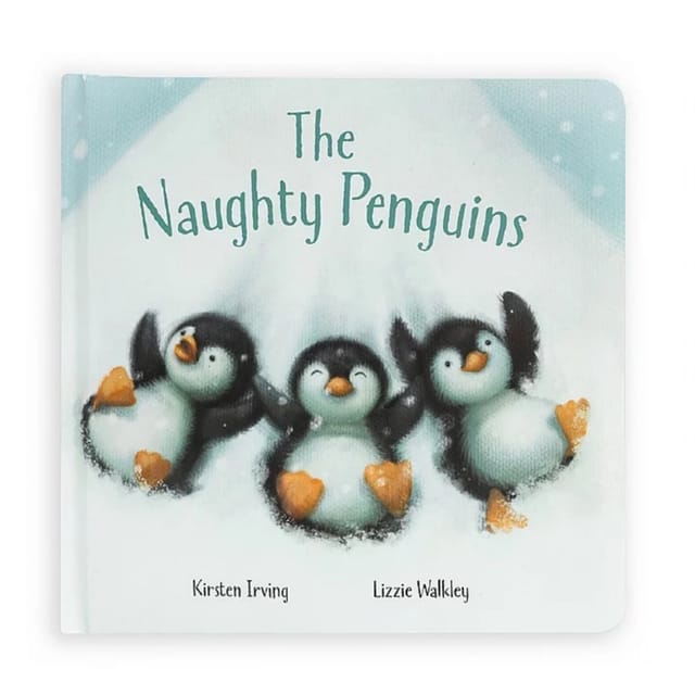Jellycat Book- The Naughty Penguins