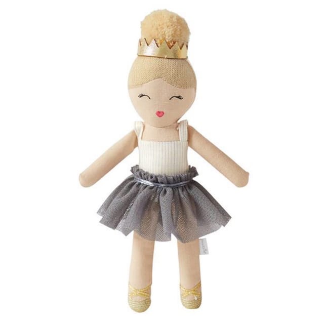 MP Rattle-Grey Skirt Ballerina